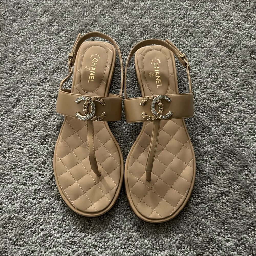 Chanel Thong Sandals